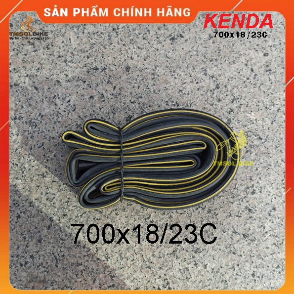 Săm Ruột Xe Đạp KENDA 700x18/23 AV 45L (Van xe máy dài 45mm) - Hàng Chính Hãng