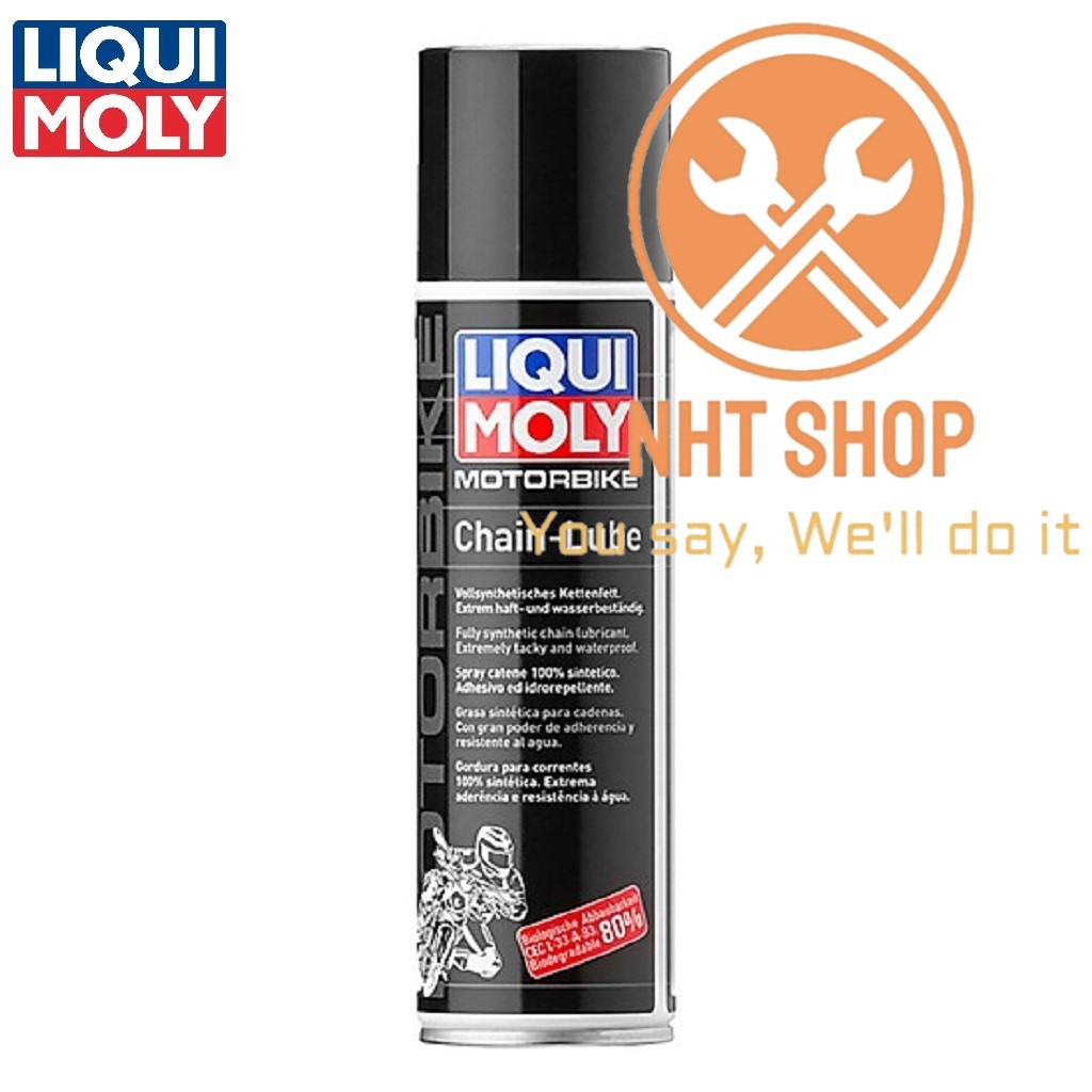 Chai Xịt Dưỡng Sên Liqui Moly Motobike Chain Lube - 1508 - 250ml - NHT Shop