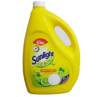 Nước rửa chén Sunlight Chanh Can 3.6Kg