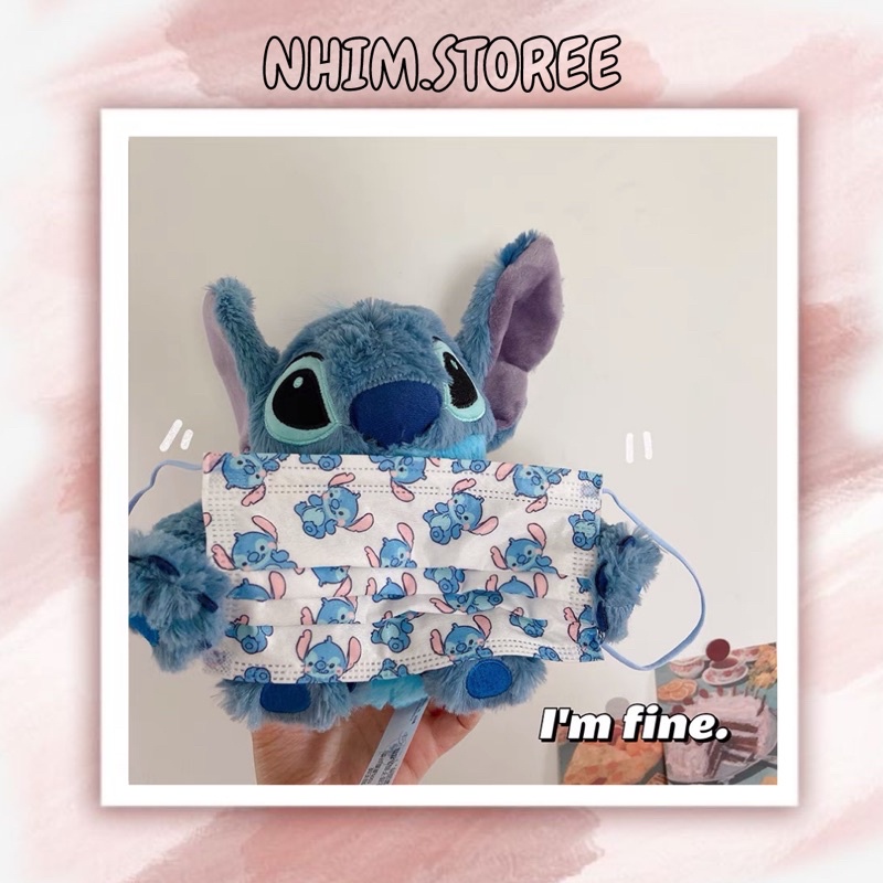 Khẩu Trang In Hình Stitch