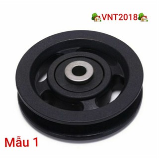 Ròng rọc phi 90mm cốt kim loại