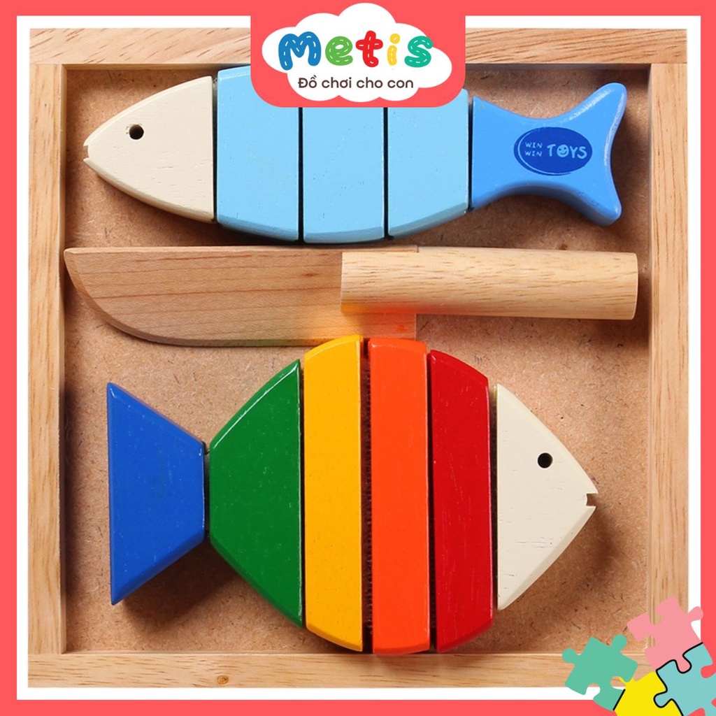 Đồ chơi bộ cắt 2 cá - Metis Đồ chơi cho con