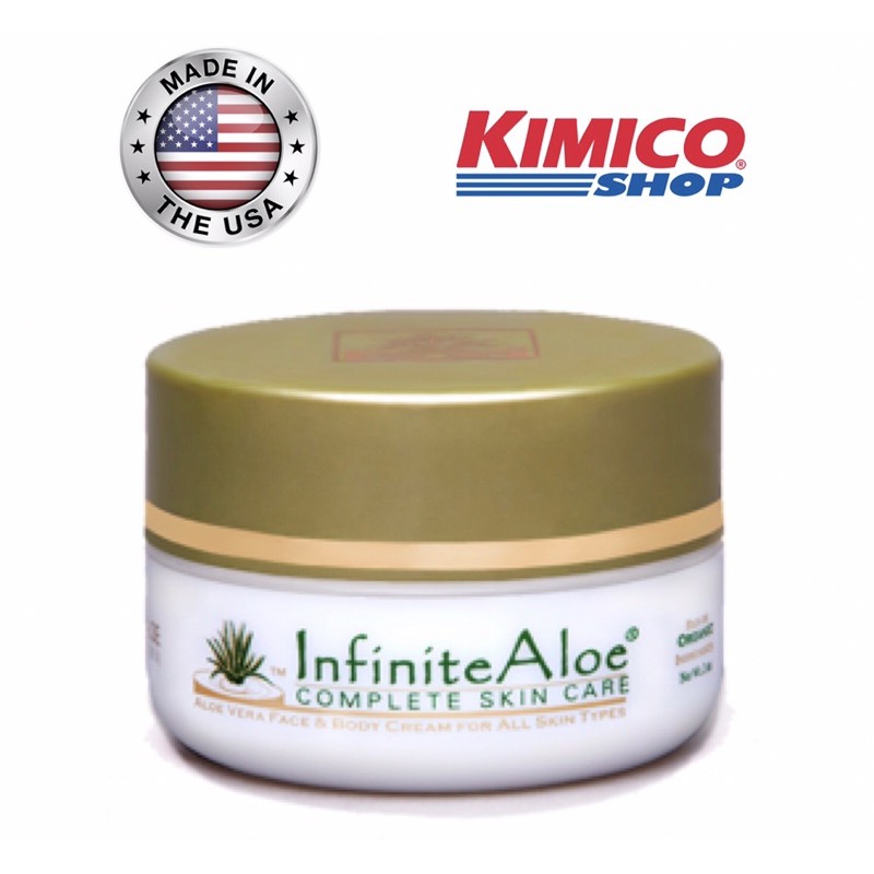 Mỹ Phẩm Mỹ Kem Lô Hội Cao Cấp Infinite Aloe Dưỡng Da Thiên Nhiên