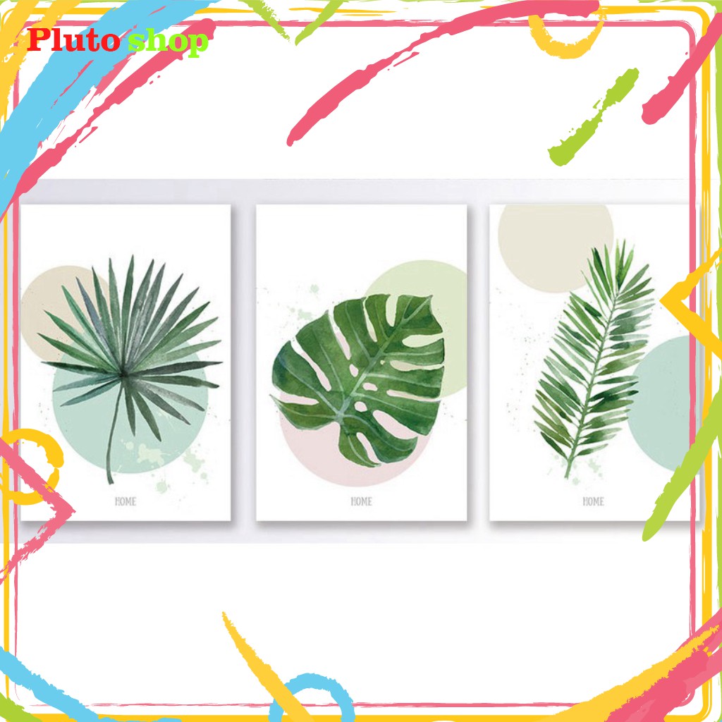 Bộ 3 tranh treo tường