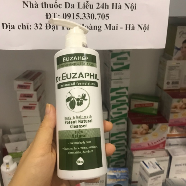 Sữa tắm gội Dr Euraphil Euzaphil 300ml