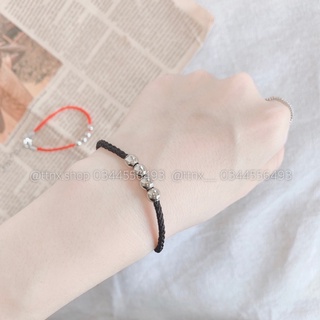 Vòng tay hạt bạc cao cấp ⚡FREESHIP⚡