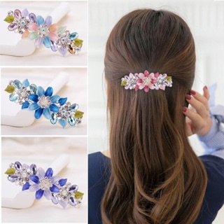 Set 10 kẹp tóc đính đá