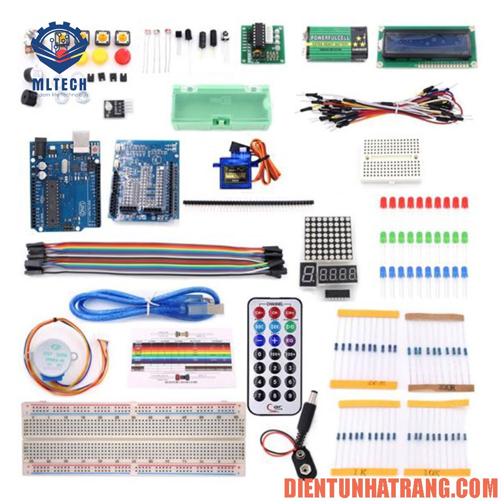 Bộ thí nghiệm học tập Arduino UNO R3 cơ bản