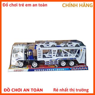 ĐỒ CHƠI XE OTO VẬN CHUYỂN XE KHÁC CHẠY BẰNG ĐÀ