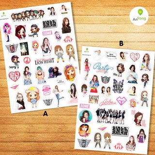 Hình dán sticker SNSD