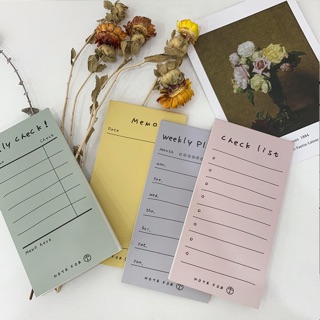 NOTE CHECK LIST HÀN QUỐC
