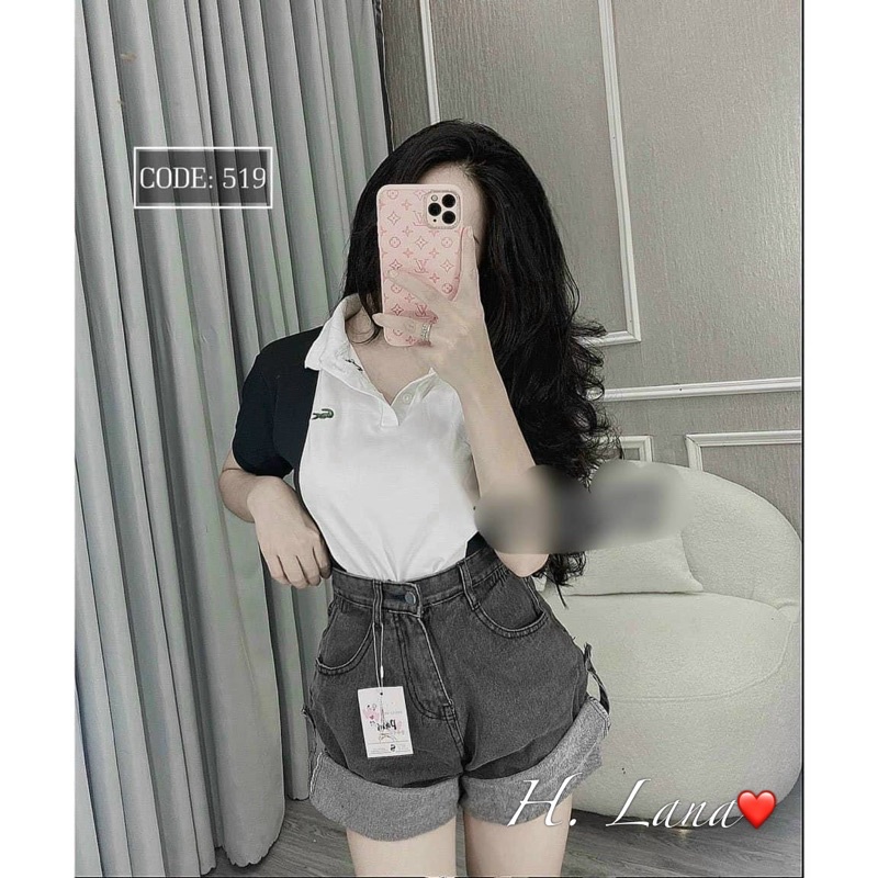 Mã 026-9037- 8439 QUẦN SÓC BÒ CHUN EO - KÈM ĐAI ĐEN