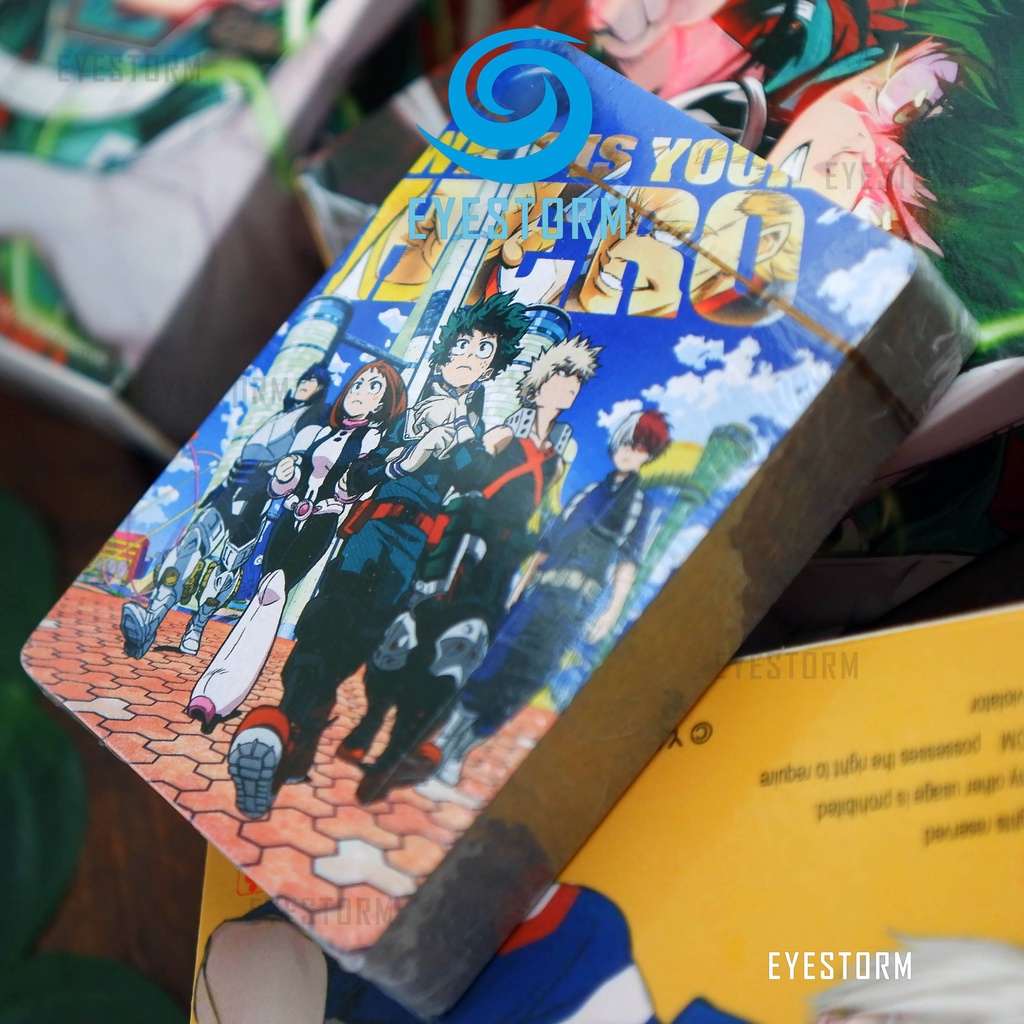 Bài tây anime My Hero Academia - Học Viện Anh Hùng - Boku no Hero Academia, tú lơ khơ, manga - Poker YW - 54 lá