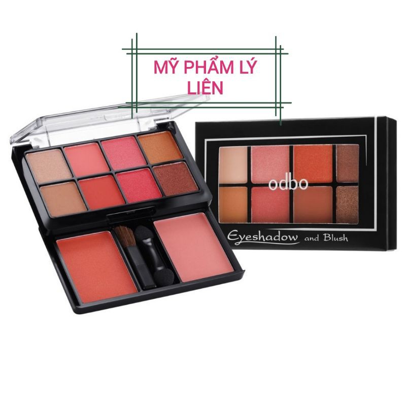 Phấn mắt Odbo Eyeshadow and Blush