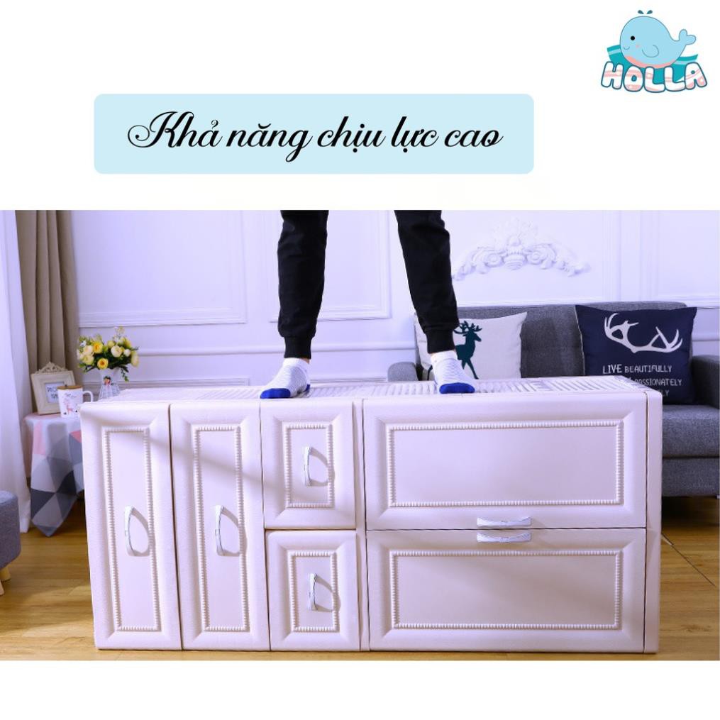 [ Mua ngay nhận ưu đãi của TINI ] < Giá rẻ > Tủ nhựa 5 tầng cho bé bền đẹp chắc chắn Holla Honper