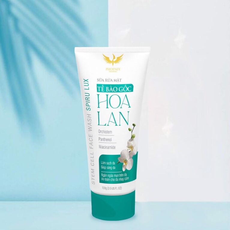 Sữa Rửa Mặt Tế Bào Gốc Hoa Lan Phoenix Pharma Làm Sạch Bui Bẩn, Sáng Da 100g | BigBuy360 - bigbuy360.vn