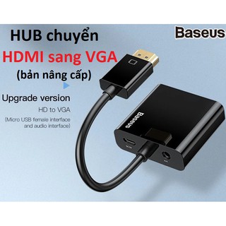 [HDMI sang VGA] Hub/bộ chuyển đổi Baseus HD converter