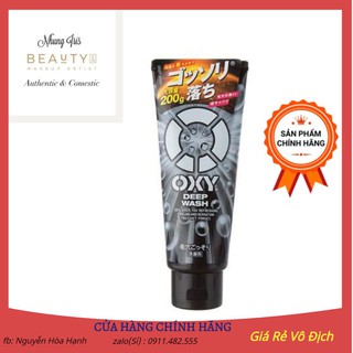 Sữa Rửa Mặt Oxy Deep Wash Nhật Bản 200g