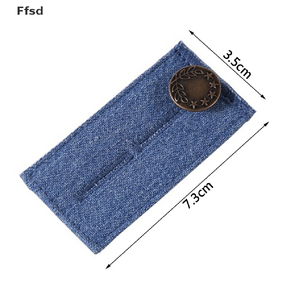 Set 4 Thắt Lưng Quần Jean Mở Rộng Cài Nút Điều Chỉnh Được Có Thể Giặt Được Cho Phụ Nữ Mang Thai