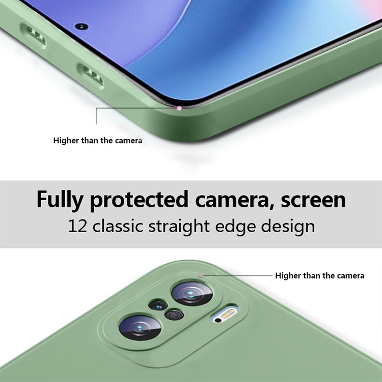 Ốp Điện Thoại Lenuo Silicon Mềm Siêu Mỏng Chống Sốc Màu Kẹo Cho Redmi Note 11S Note 11 Pro Note 10 Note 10s 10 Pro Poco F3 X3 Pro X3 Nfc M3