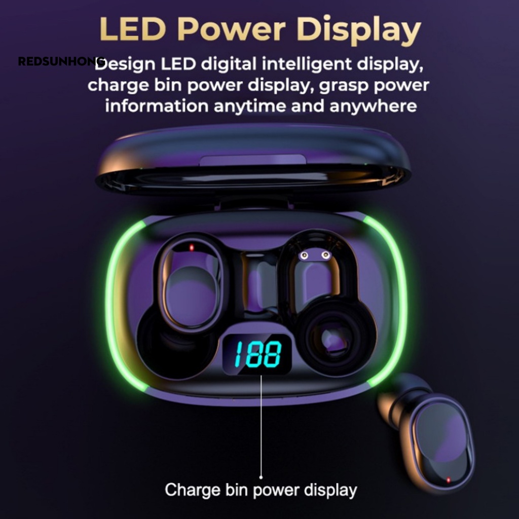 1 Cặp Tai Nghe Bluetooth 5.1 Y60 / Y70 / Y80 Giảm Tiếng Ồn Thông Minh