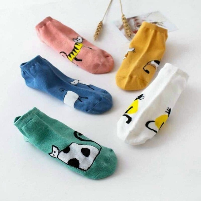 Vớ ngắn Nam Nữ Meo Meo kute