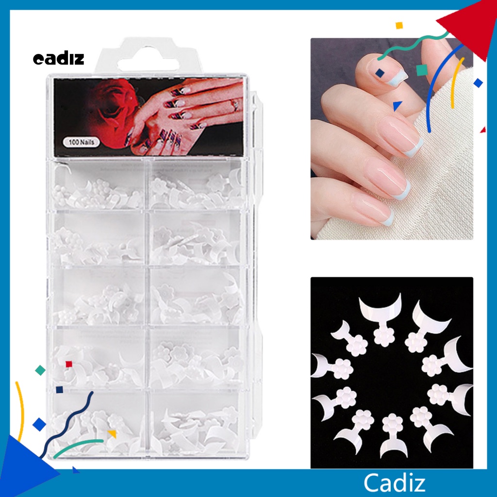 Bộ Móng Tay Giả Bằng ABS Gọn Nhẹ Chuyên Dụng Làm Đẹp