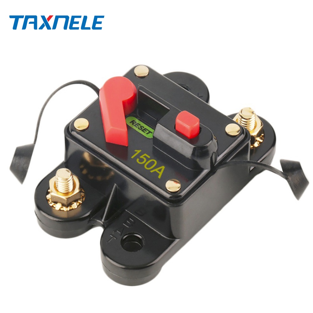 Cầu Chì Khuếch Đại Âm Thanh Chống Nước 50A 60A 80A 100A 125A 150A 200A 12V 24V Cho Tàu Thuyền Sự Bảo Vệ