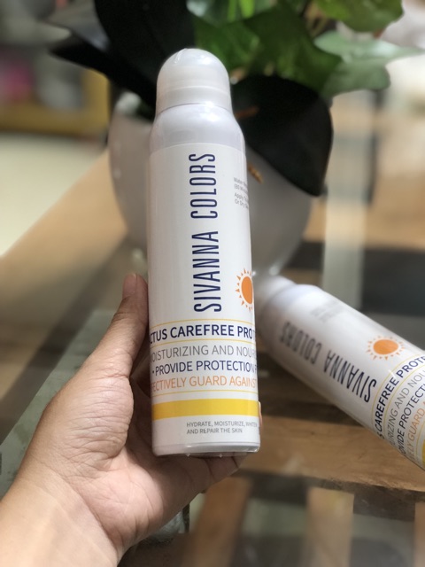 Xịt Chống Nắng Sivanna Colors Cactus Carefree Protection Spray