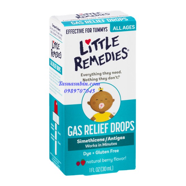 Tiêu gas Little Remedies Tummys Gas Relief Drop 30ml