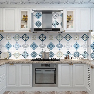 Decal dán bếp tráng nhôm, giấy dán tường bếp chống dầu mỡ chịu nhiệt