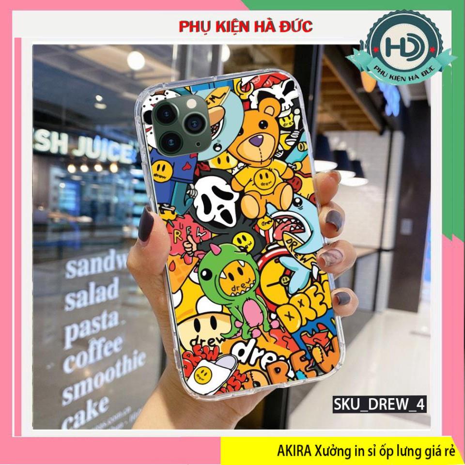 Mối bỏ sỉ case ốp lưng iphone drew 4 cute hạt me akira xưởng in ốp