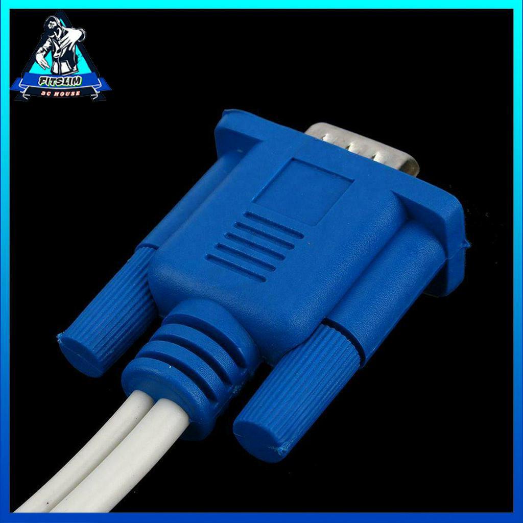 1 Bộ Chuyển Đổi 15 Pin Pc Vga Svga Sang S-Video Rca