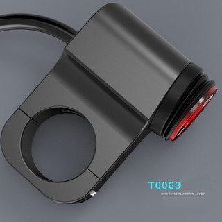 Công tắc nhôm có led lắp ghi đông 22mm xe máy