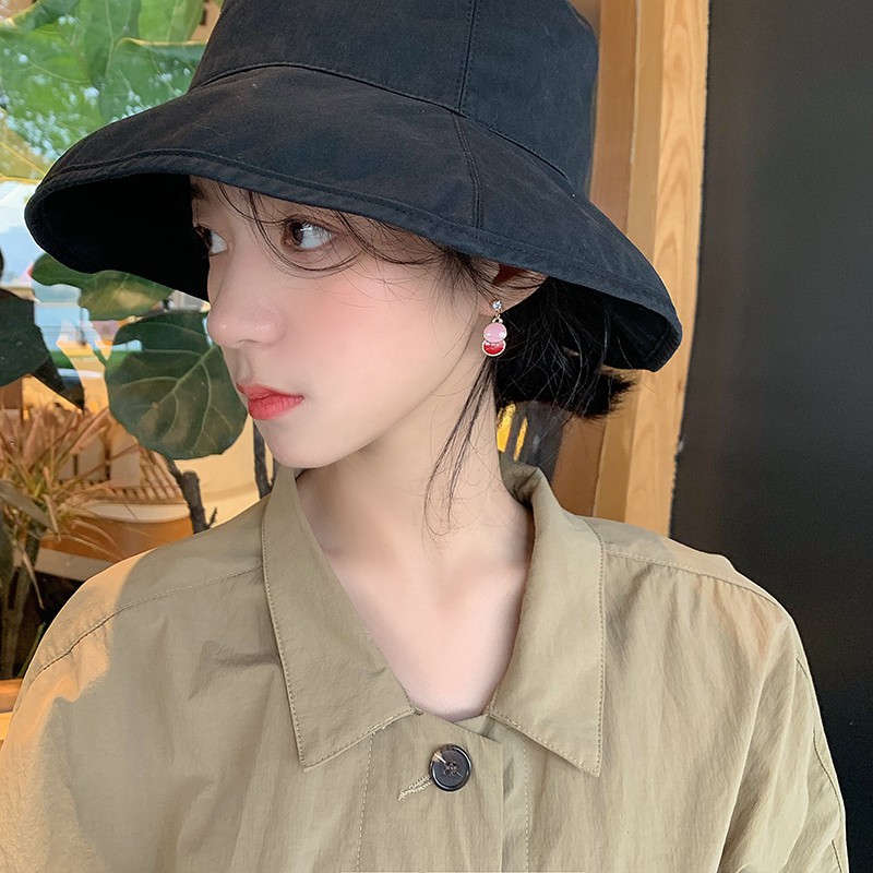 Khuyên Tai Nữ Hình Tròn Phong Cách Hàn Quốc A700