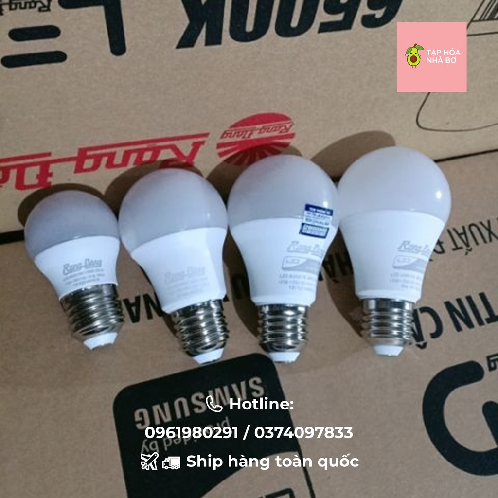 Bóng đèn tròn LED BULB Rạng Đông 3W - 5W - 7W - 9W - 12W - 15W