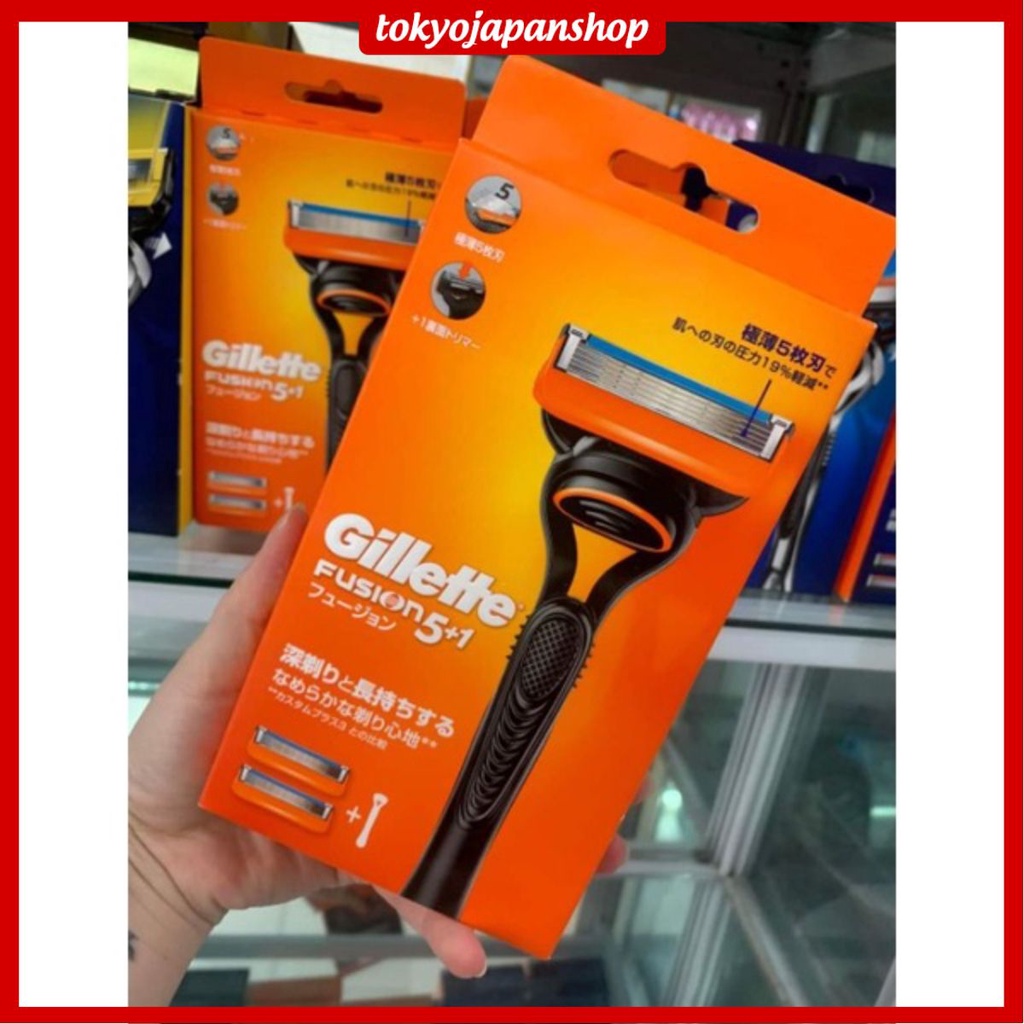 DAO CẠO RÂU GILLETTE FUSION 5 +1 NHẬT BẢN