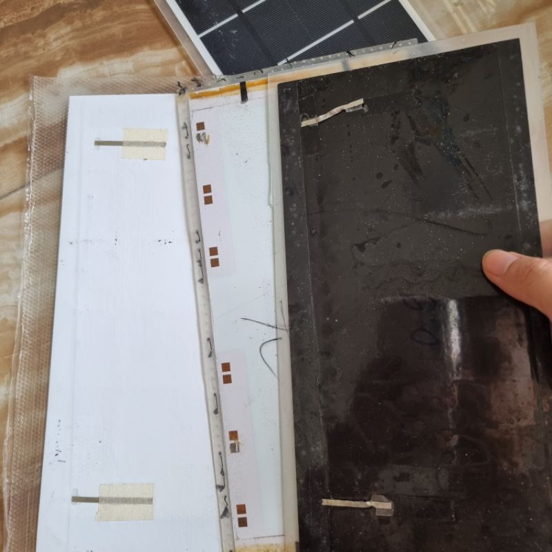 Tấm pin năng lượng mặt trời 3.5v /1A.-1.4-1.8A cũ các loại