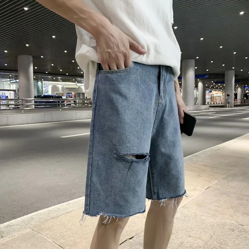 Quần Short Denim Thời Trang Mùa Hè Dành Cho Nam Size S-3Xl | BigBuy360 - bigbuy360.vn