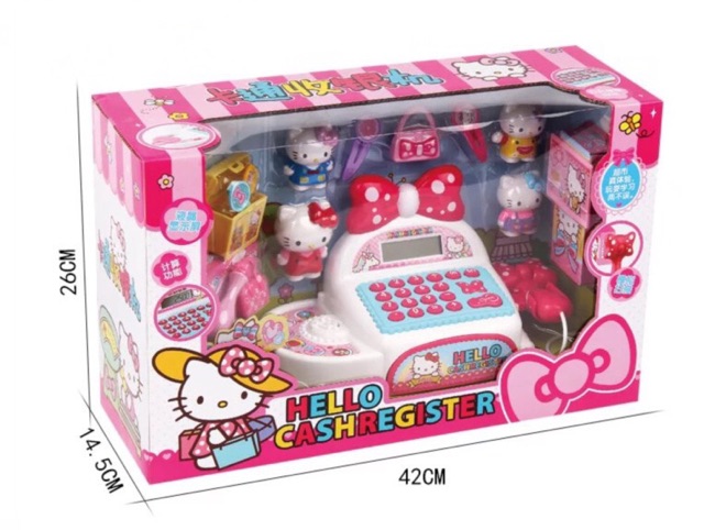 Máy tính tiền HELLO KITTY cho bé gái