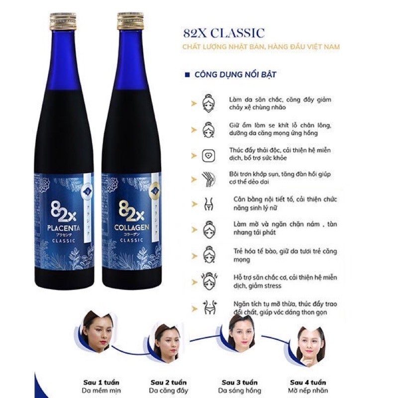 Nước uống đẹp da 82X Collagen Classic | BigBuy360 - bigbuy360.vn