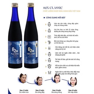 Nước uống đẹp da 82X Collagen Classic 500ml
