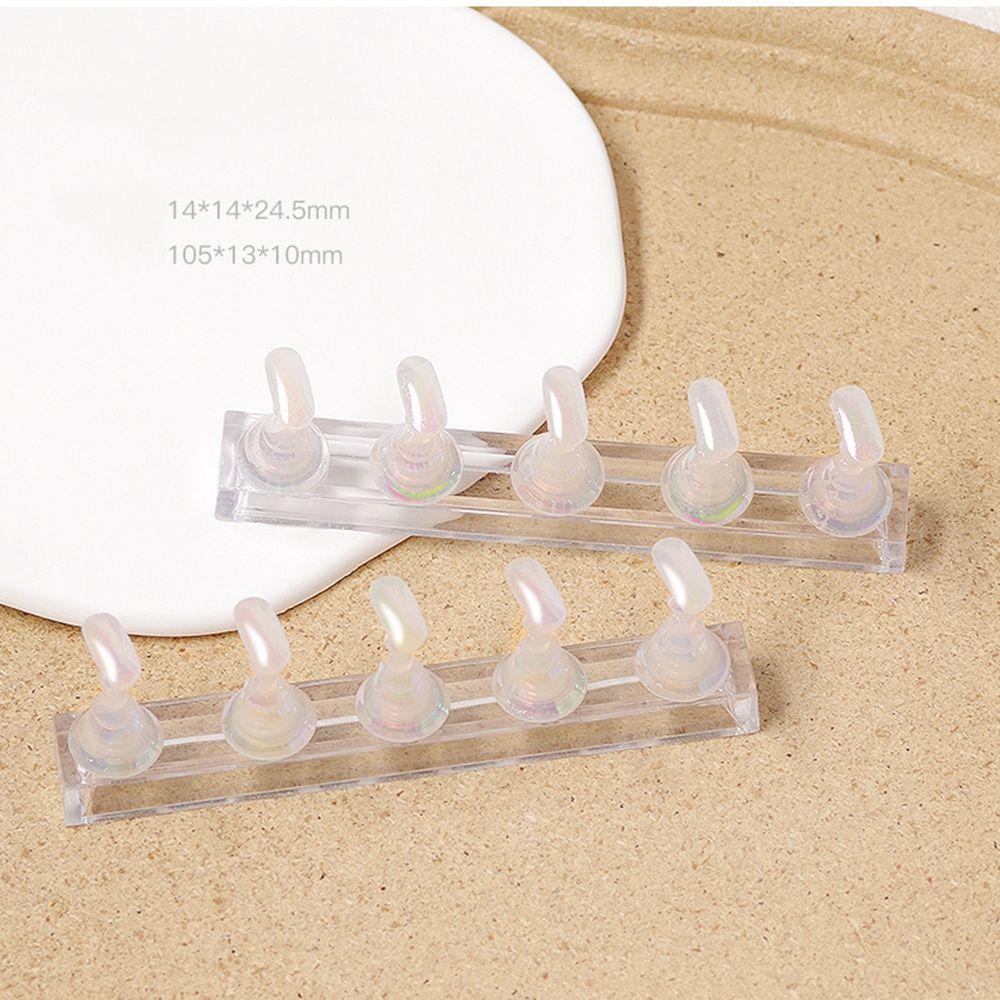 OCEANMAP Giá Đỡ Đầu Móng Tay Giả Dùng Luyện Tập Làm Móng Nghệ Thuật