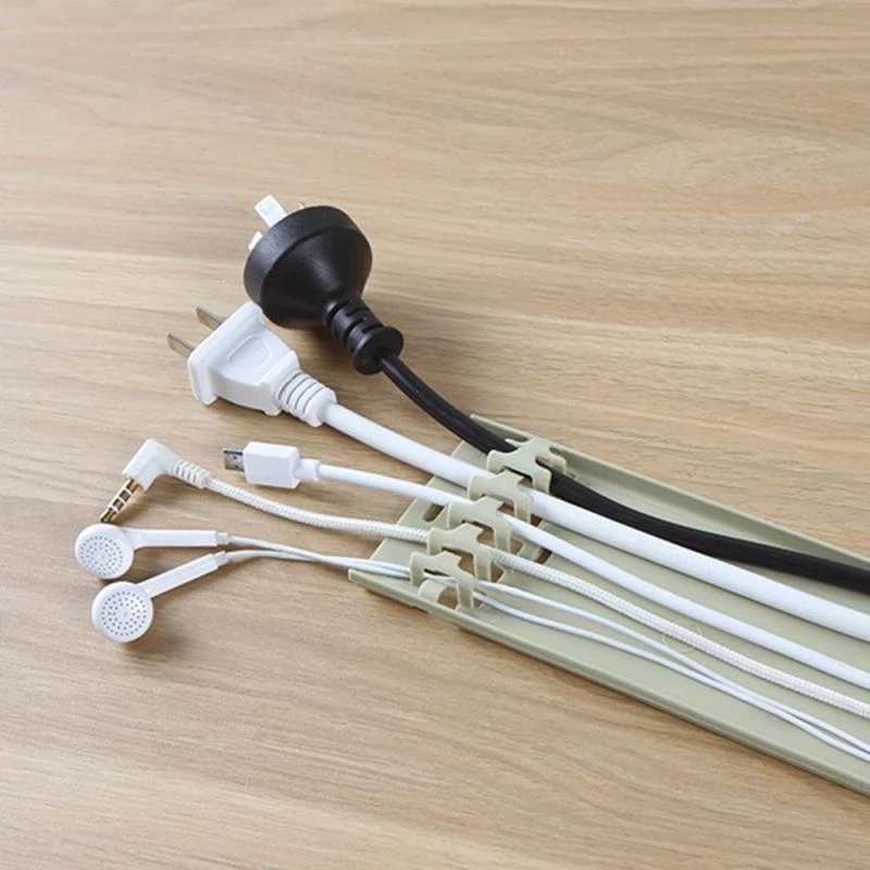 Kẹp Giữ Dây Cáp Gắn Tường 4 Màu Tiện Dụng