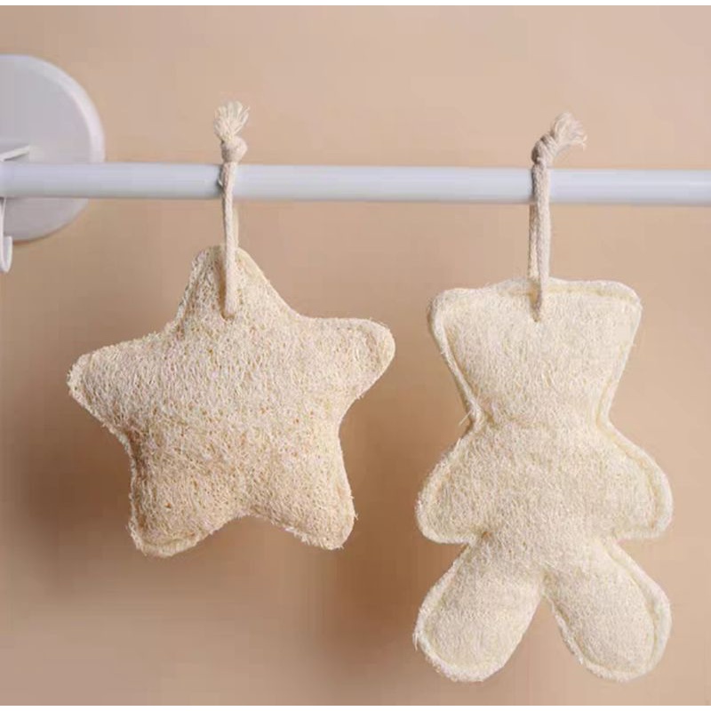 Xơ Mướp Hình Thú Handmade Cao Cấp Siêu Đáng Yêu/Bông Tắm/Miếng Rửa Chén