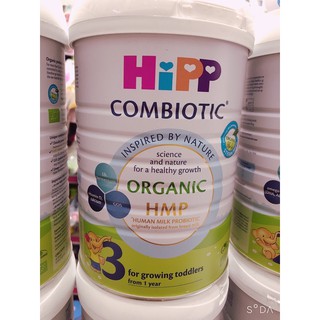 SỮA HIPP ORGANIC ĐỦ SỐ 1/2/3/4 (LON 800 GAM)
