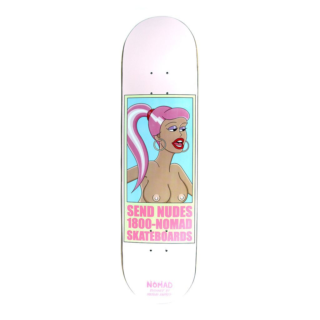 Mặt Ván Trượt Sateboard Cao Cấp Châu Âu- NOMAD SEND NUDES DECK