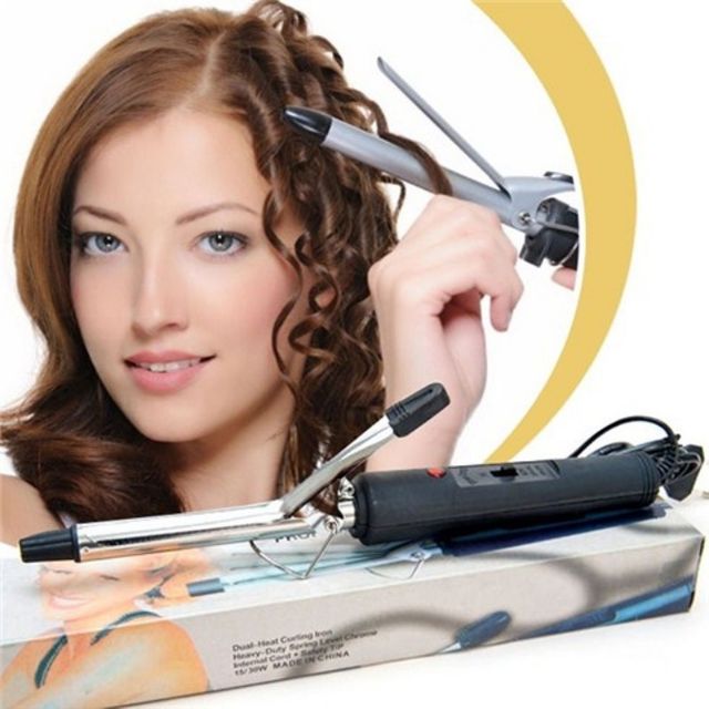 Máy uốn tóc mini dùng cho tóc ngắn, tóc mái, tóc trẻ em Professional ZF 2002