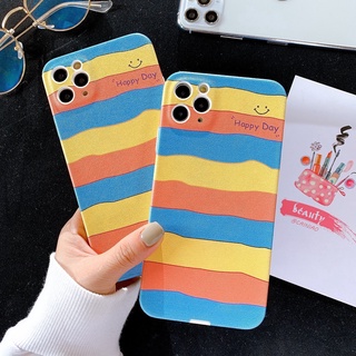 Ốp lưng da imd full viền bảo vệ camera dành cho iphone happy day - n2852