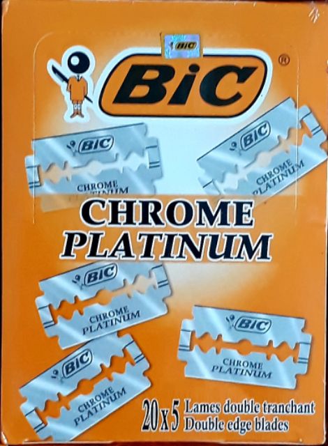 Lưỡi Lam BIC Hộp 100 Lưỡi Chính Hãng